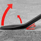 12 Inch Pry Bar for (Chromium Vanadium Steel, 30 Deg Bend)