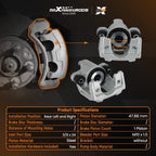 Brake Caliper Set Rear for Ford Explorer Sport Trac (2003–2005, 2007–2010)