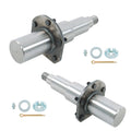 Round Spindle with Brake Flange for 7000lb Axle (Fits Various Models)