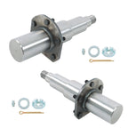 Round Spindle with Brake Flange for 7000lb Axle (Fits Various Models)