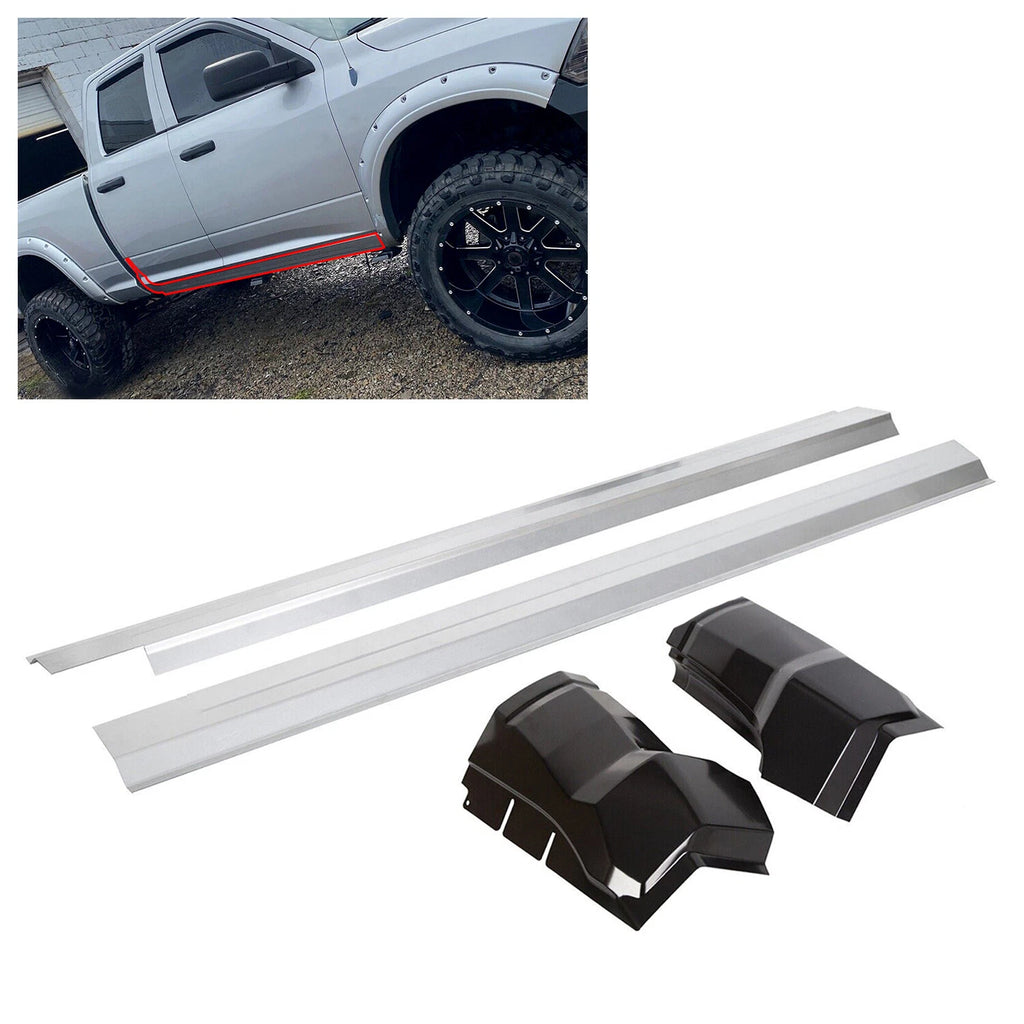 Rocker Panels for Dodge Ram 1500 2500 3500 (2009–2018)