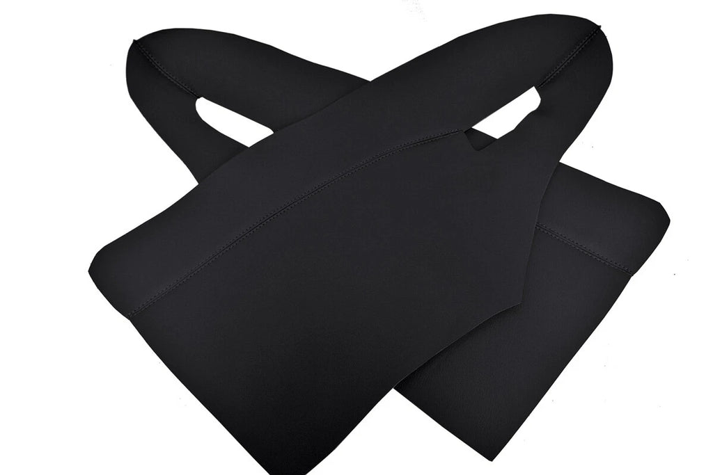 Leather Door Panel Cover for Acura RDX (2013–2018) Black