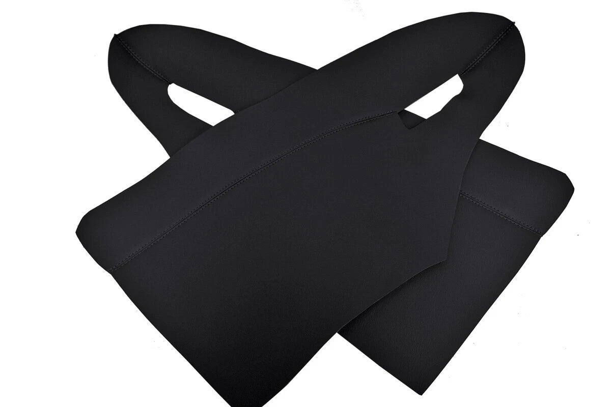 Leather Door Panel Cover for Acura RDX (2013–2018) Black