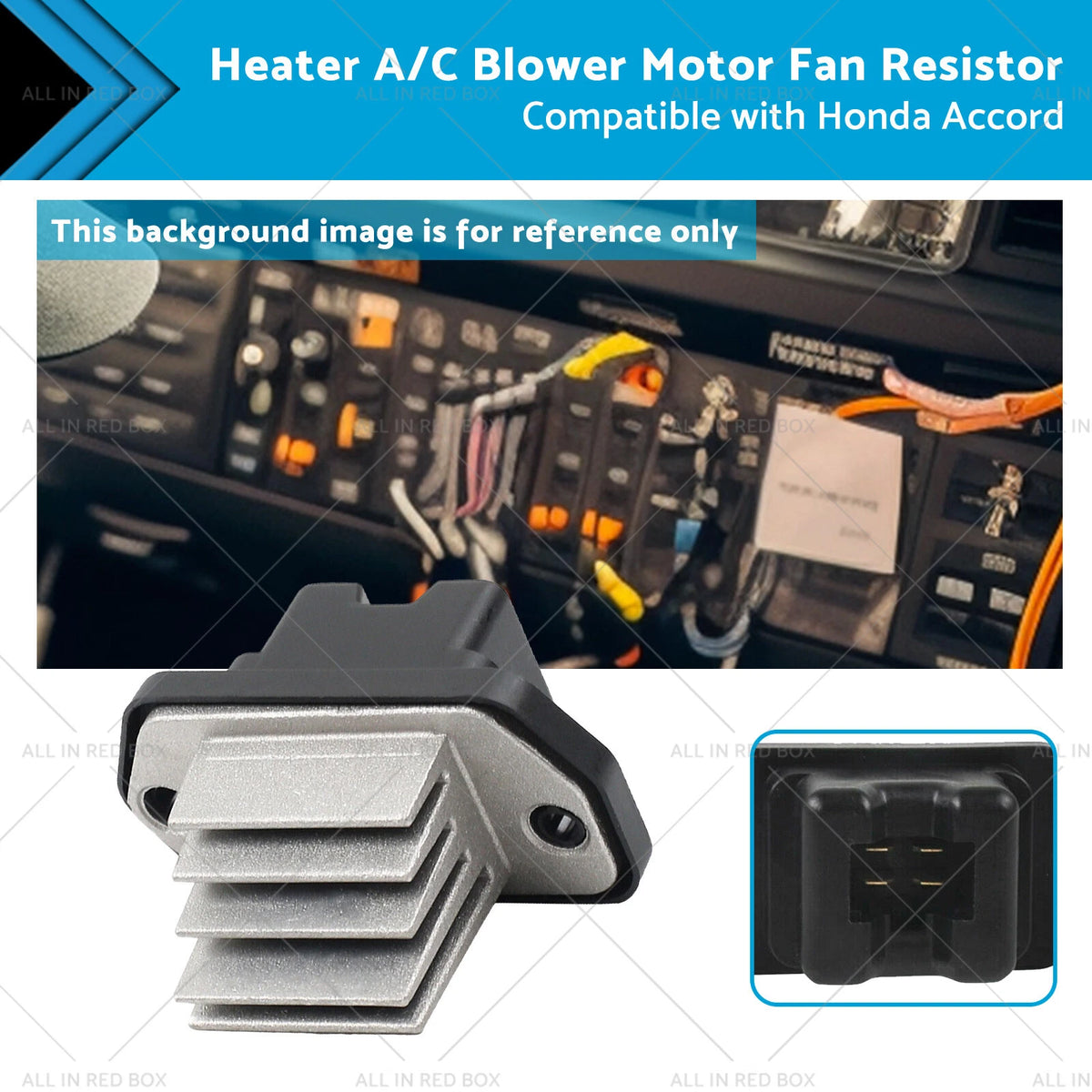 Heater A/C Blower Motor Fan Resistor for Honda Accord (79330-S6M-941)