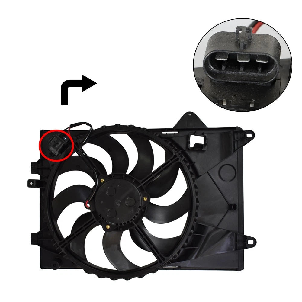 Radiator and Cooling Fan Assembly for Chevy Sonic (2012–2015) GM3115244