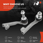 2X Front Outer Tie Rod for BMW 228i 230i 320i 328i 330i 340i GT (2014–2021)