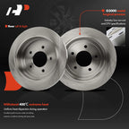 Rear Disc Brake Rotors & Ceramic Pads for Ford F-150 (1999–2003)
