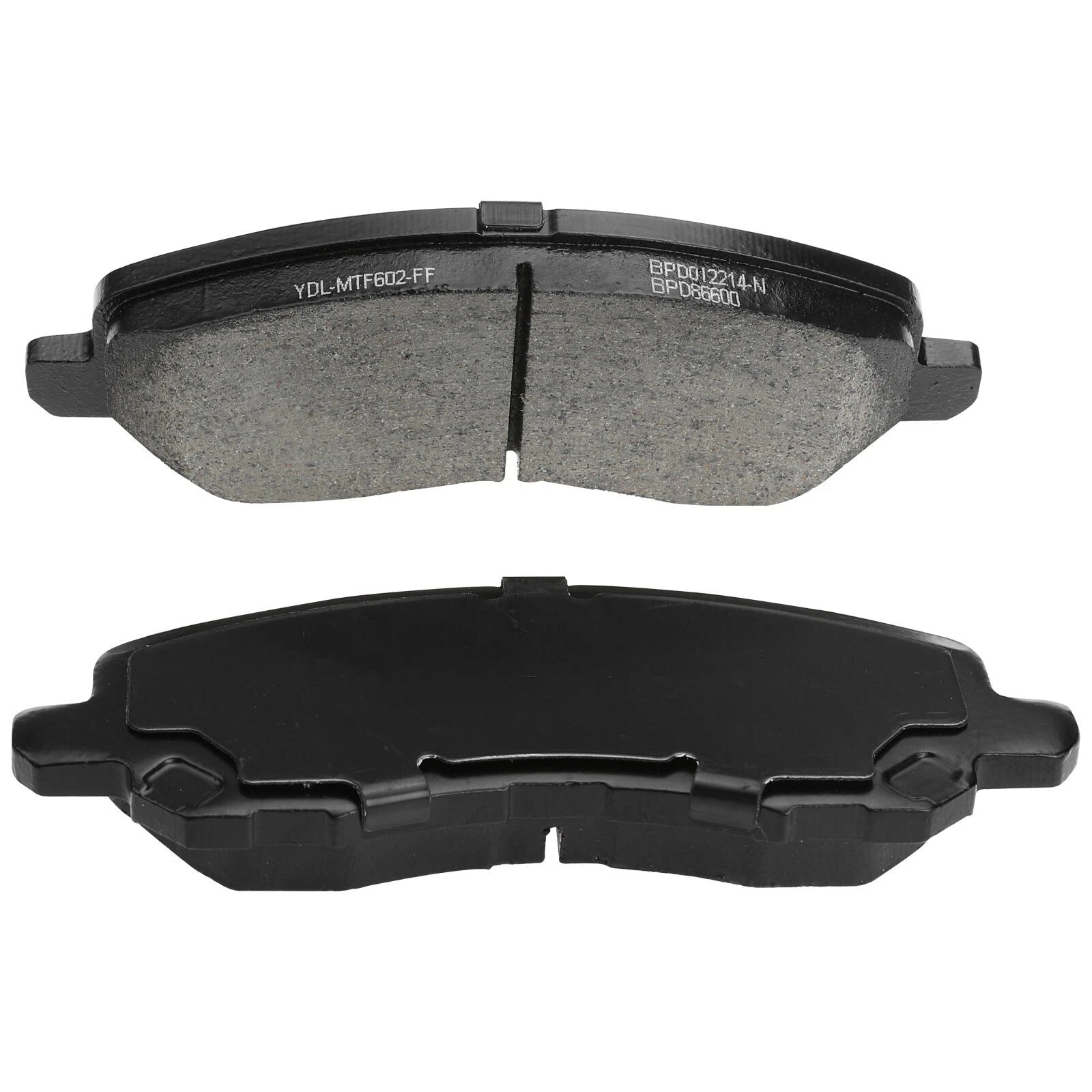 Front Disc Brake Rotors & Ceramic Pads for Jeep Compass (2007-2017)
