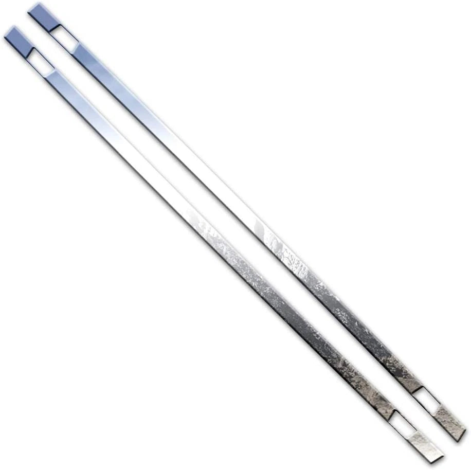 Roof Rack Trim 2pc Chrome with 2 Holes for Jeep Commander (2006–2010)
