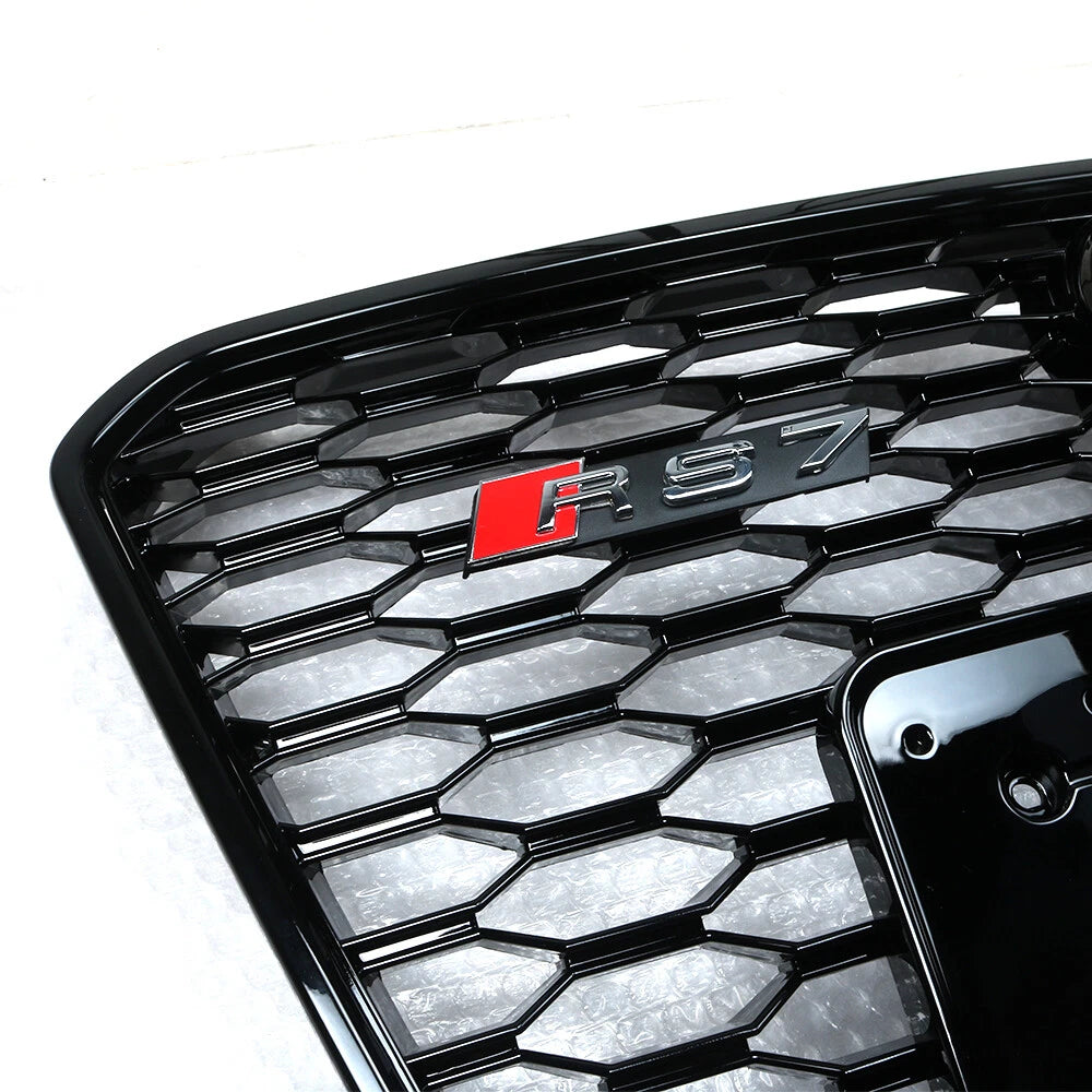 Front Honeycomb Mesh Grille for Audi A7 S7 RS7 (2011–2014)