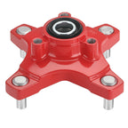 Front Wheel Hub Red for Honda Sportrax 400 TRX400EX (2002–2008) TRX400X (2009, 2012–2014)