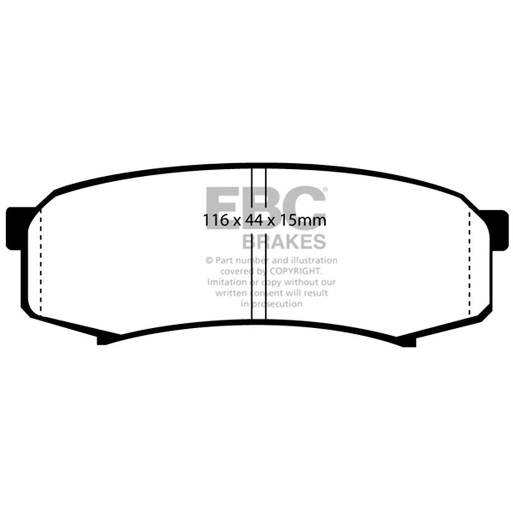 Set of 2 Brake Pads for Porsche Cayenne 911 (2017–2023)