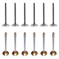 Set of 12 Intake & Exhaust Valves Kit for Dodge Grand Voyager (1996–2000)