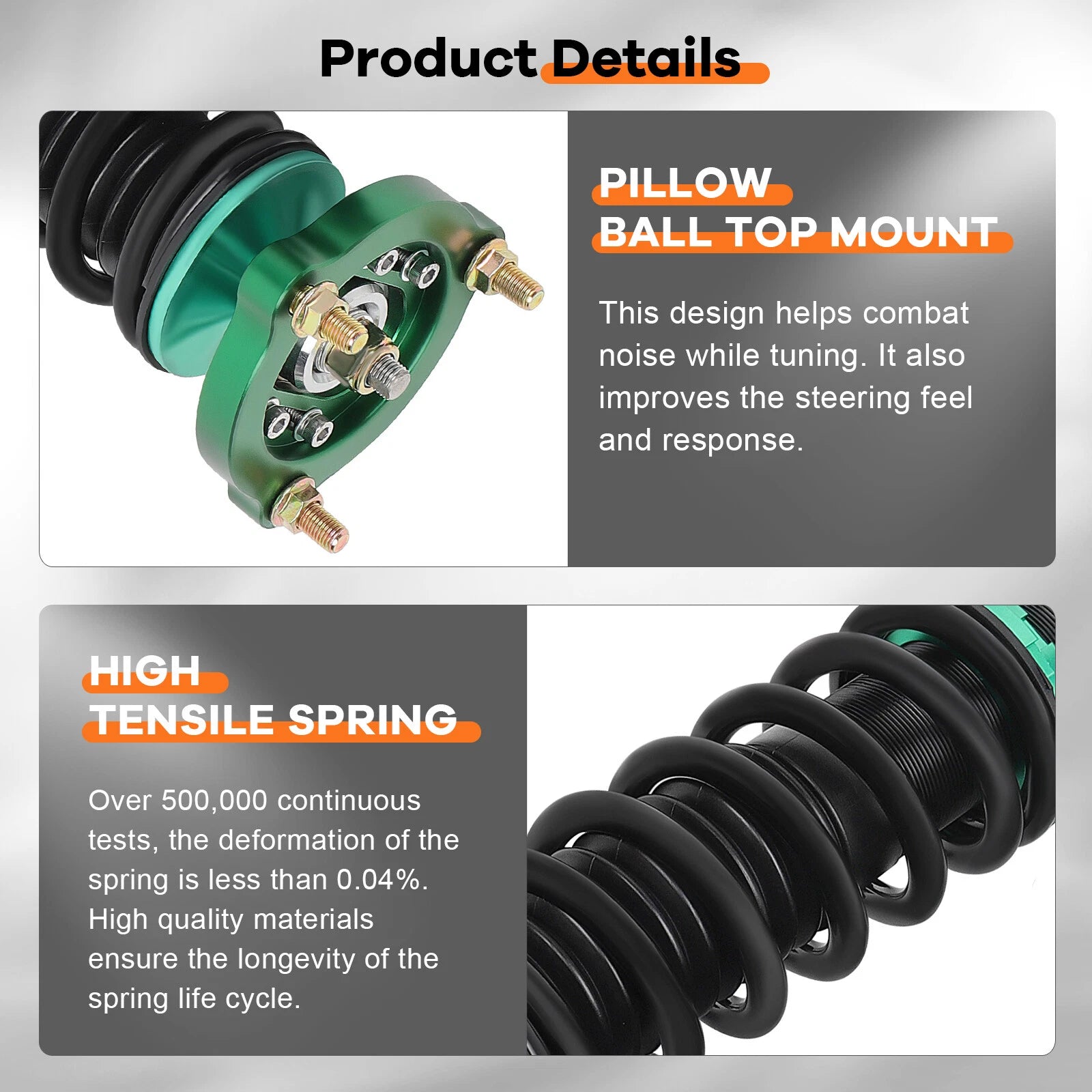 Coilovers for Honda Civic (2006-2011) Adjustable Height