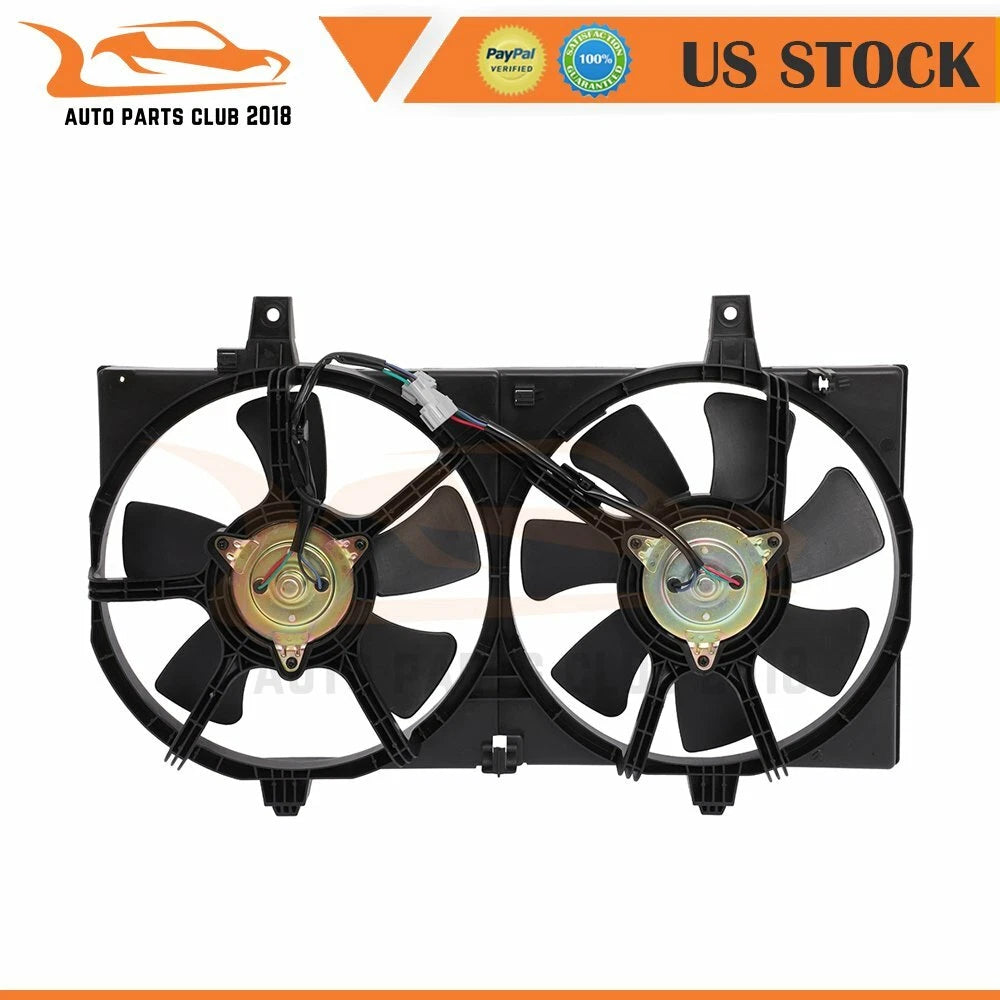 Dual Radiator Cooling Fan for Nissan Sentra (2000–2001)