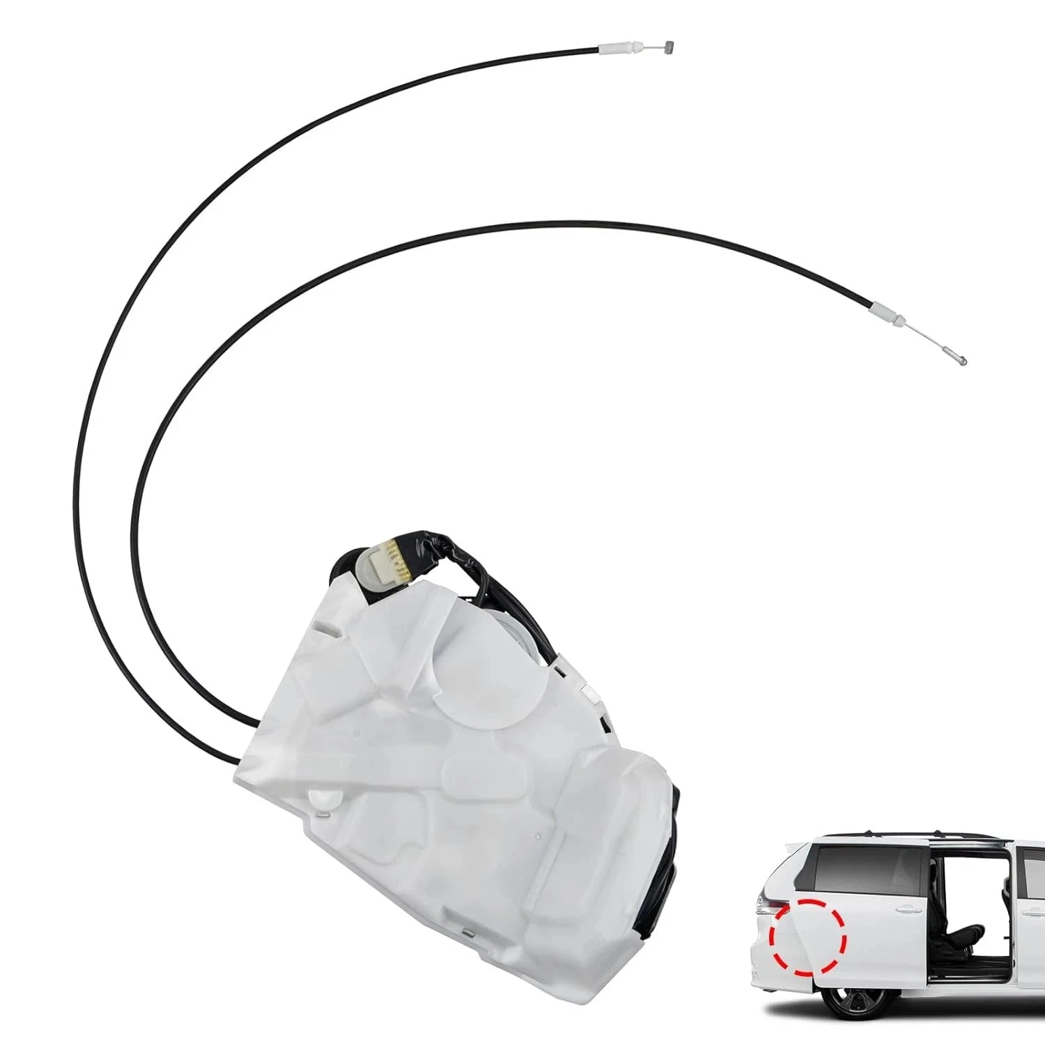 Sliding Door Lock Latch Actuator Right for Toyota Sienna (2011–2017)