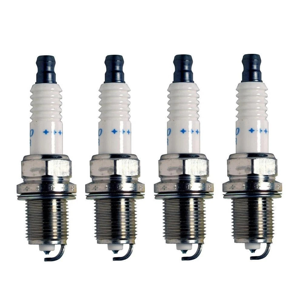 Set of 4 Denso Double Platinum Spark Plugs (Gap 0.044) for