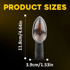 2X Smoke Turn Signal Indicator Lights for Yamaha YZF R1 R6 R3 R125 R15
