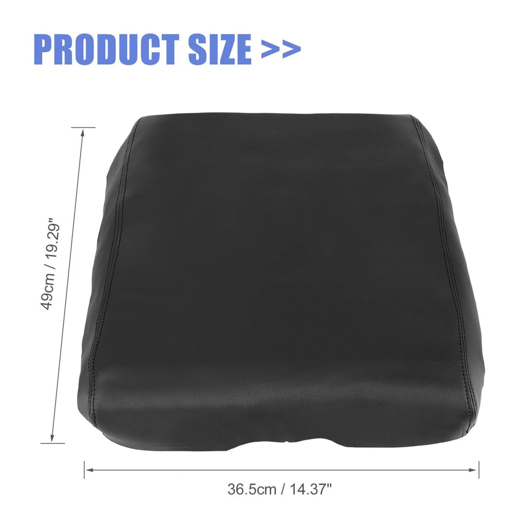 Center Console Lid Armrest Cover for Nissan Titan (2004–2014) Black