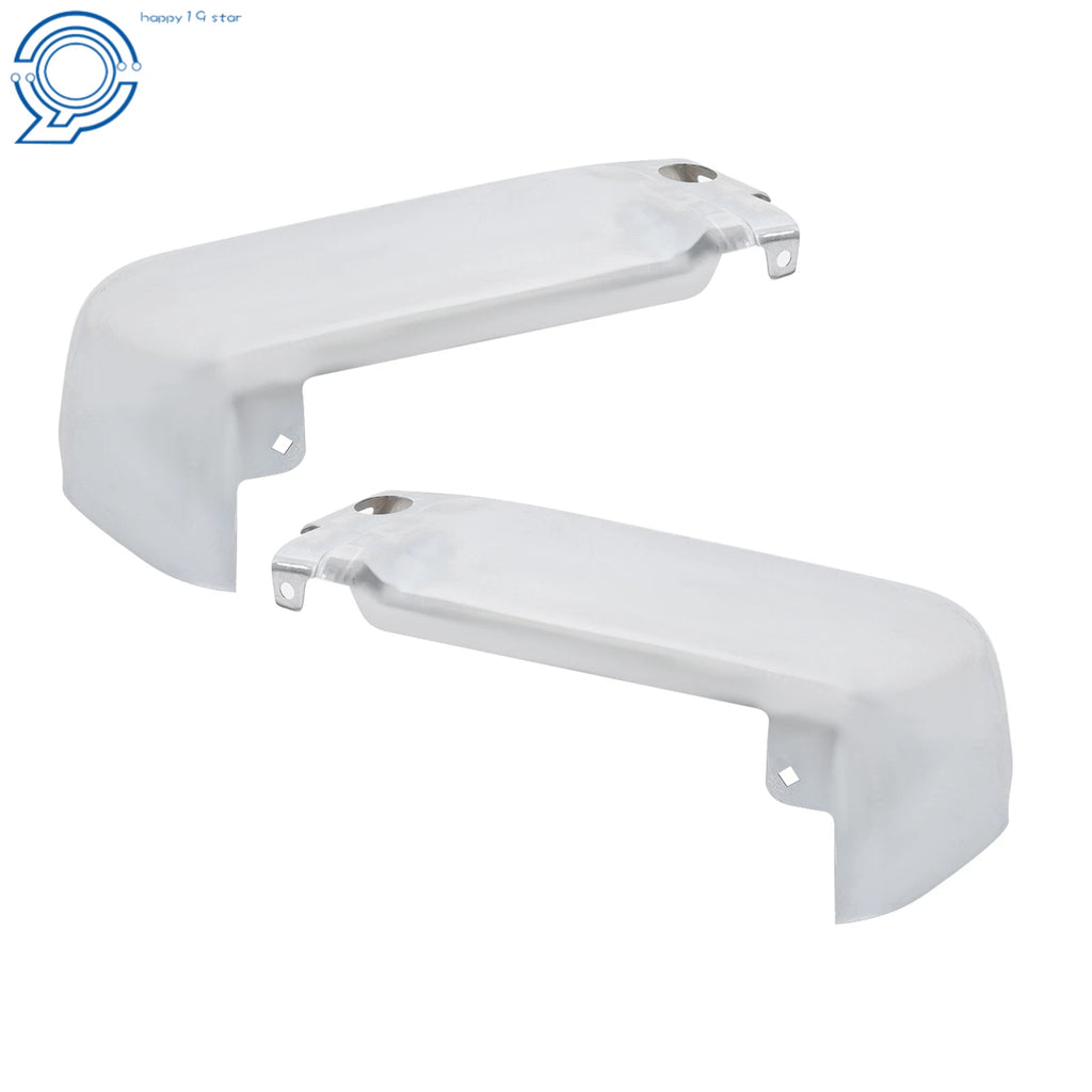 Set of 2 Chrome Rear Step Bumpers for Ford F250 F350 Super Duty (2008–2016)