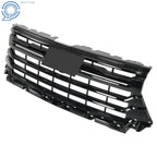 Front Bumper Grille Gloss Black for Chevy Silverado 2500HD 3500HD (2024-2025)
