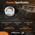 HVAC Blower Motor Fan for Nissan Altima (2005–2006) 27200-7Y00A 27225-7Y000