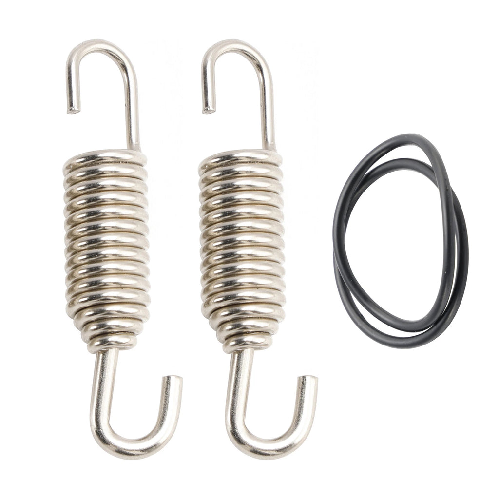 2 Pack Exhaust Spring & Seal O Rings for KTM 200 250 300 EXC/TPI (1999–2025)