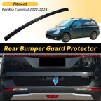 Bumper Guards for Kia Carnival (2022–2024) Titanium Tone 1 Pc