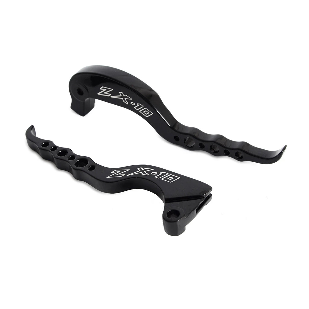 Aluminum Front Brake Clutch Hand Levers for Kawasaki Ninja ZX10R (2006–2007)