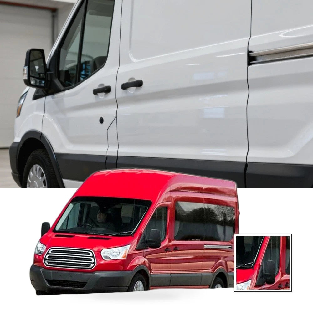 Left Lower Mirror Glass for Ford Transit MK8 V363 (2014–2020)