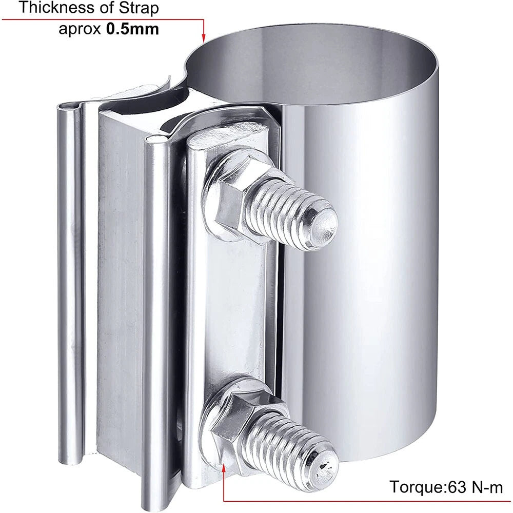 Set of 4 Exhaust Clamps