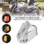 Turn Signal Tail Light for Yamaha Diversion 600 XJ6 FZ6 (2009–2017) Clear T9