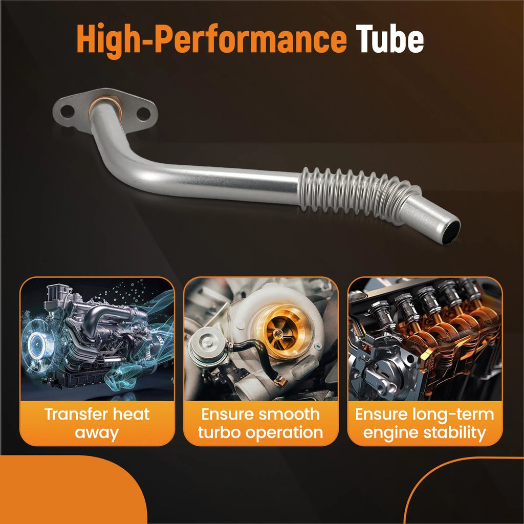 Turbo Oil Return Hose Line for Mercedes-Benz C250 SLK250 E250 (2011–2015)