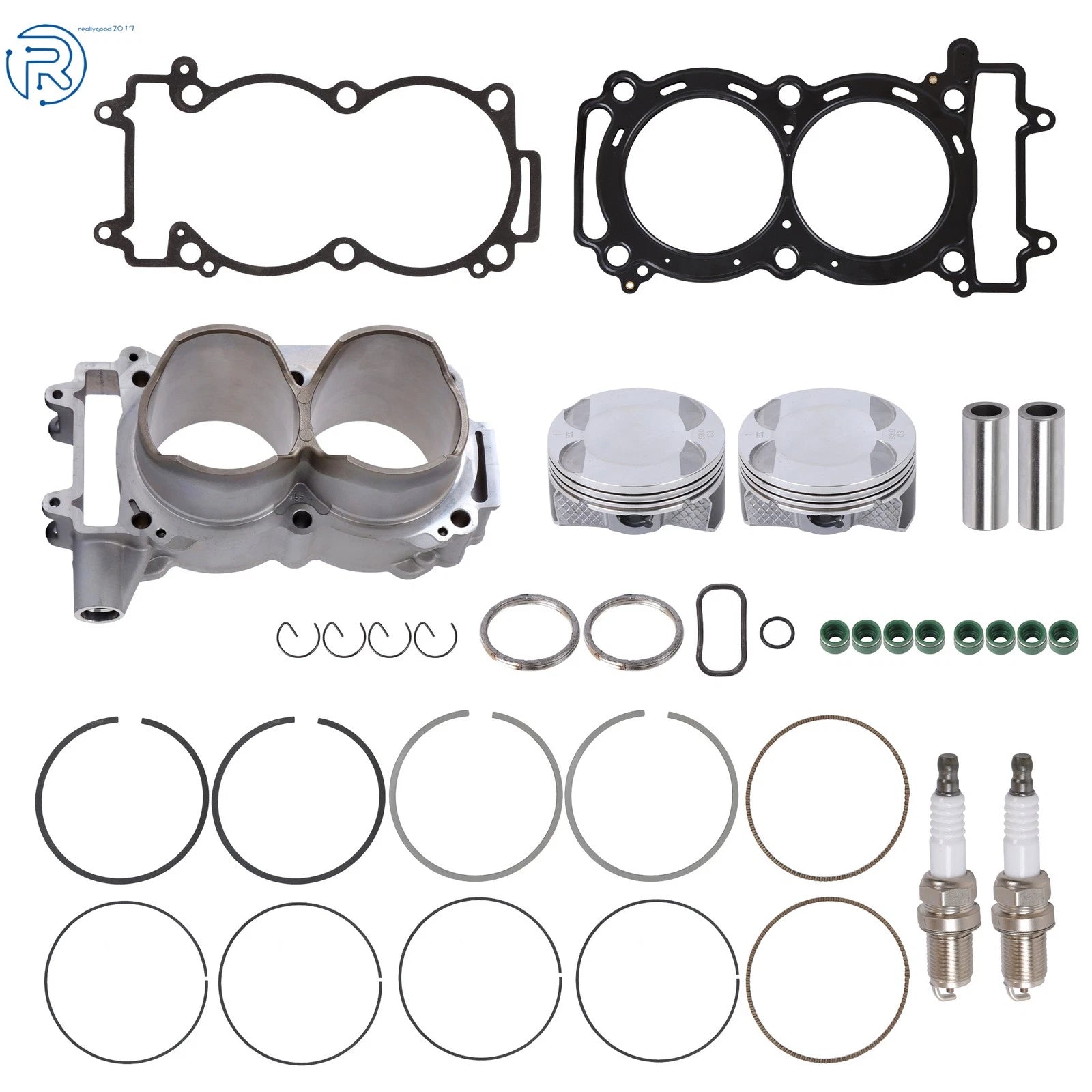 Cylinder Piston Gasket Kit for Polaris Ranger Crew XP 900, RZR 900 (2013–2018)