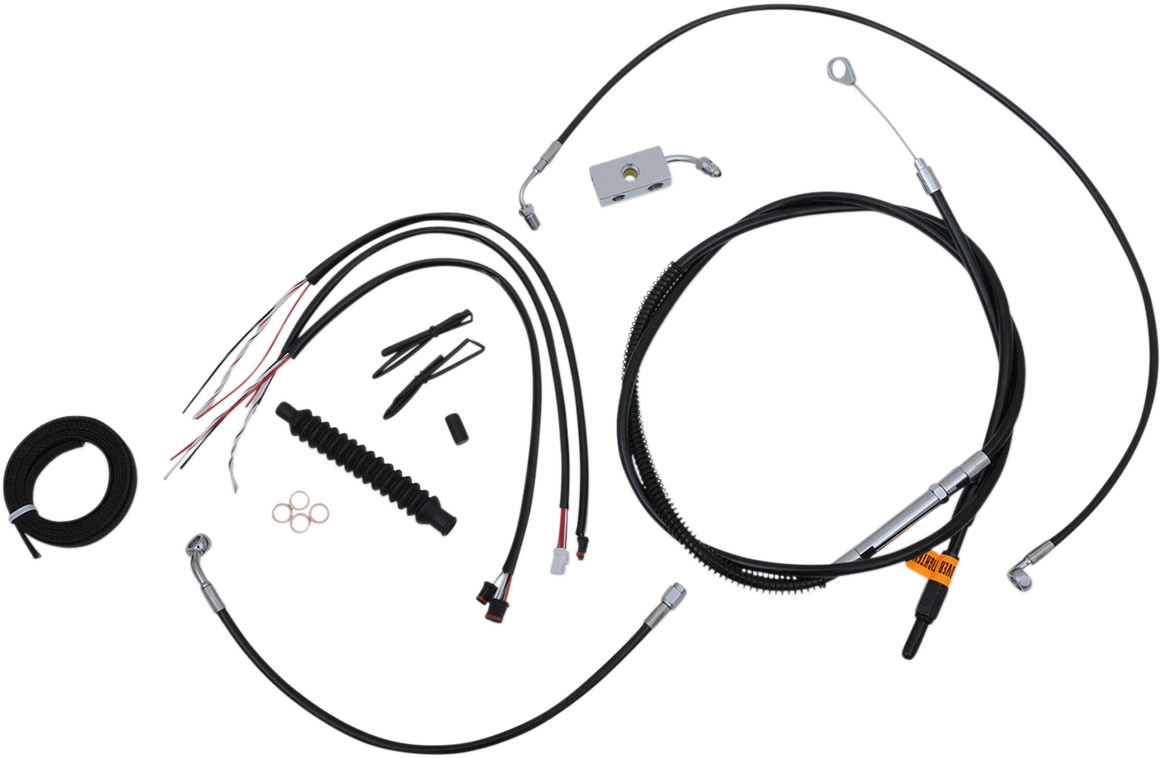 Handlebar Cable/Brake Line Kit for LA Choppers (15" - 17" Handlebars)