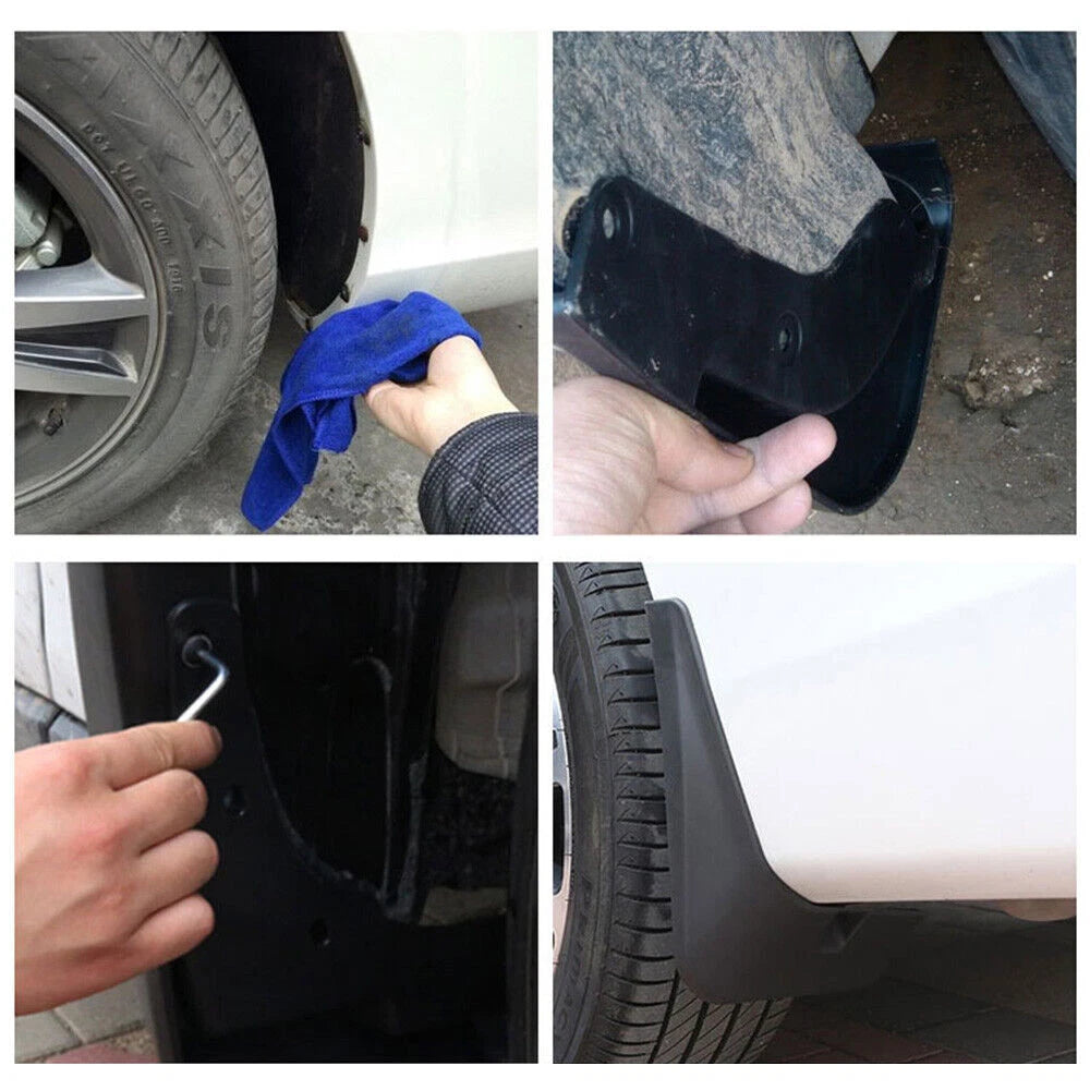 Mud Flaps Kit for Great Wall Cannon GWM Poer Ute 2020–2022