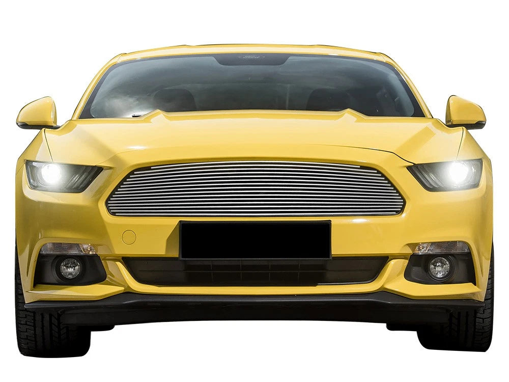 Chrome Billet Grille Insert for Ford Mustang V6 (2015–2017)