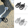 Wide Foot Pegs for Harley Dyna Sportster Iron 883 Fatboy