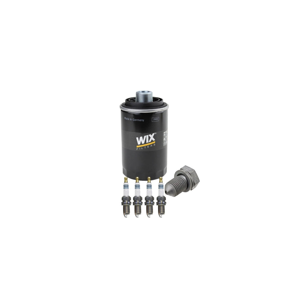 Wix Engine Oil Filter & Denso 4 Iridium Spark Plugs for Jetta Q5 (2005–2010)