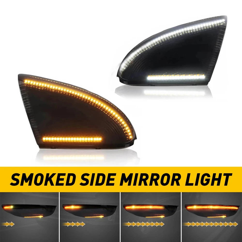 Switchback LED Side Mirror Turn Signal Light for Dodge RAM 1500-3500