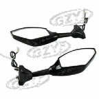 2X Rear Wing Mirrors for Honda Kawasaki Suzuki Yamaha Ducati (Fits )