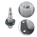 Circular Trailer Axle Spindle for 7000lbs (2011) with Brake Flange & Fasteners