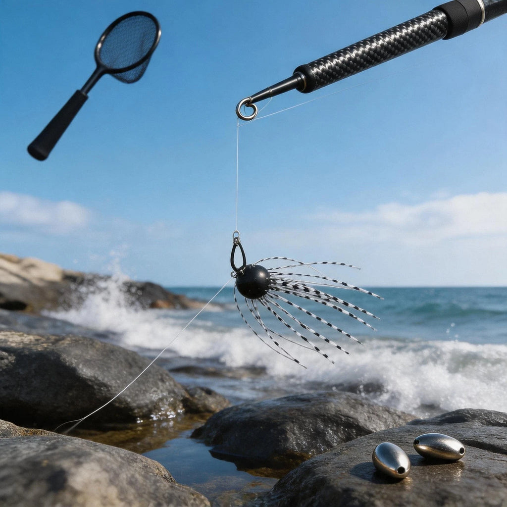 Set of 4 Soft Round Lures 18mm for Bass Trout Pike