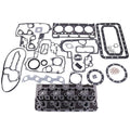Complete Cylinder Head & Full Gasket Set for Kubota Bobcat Skid 733, 743