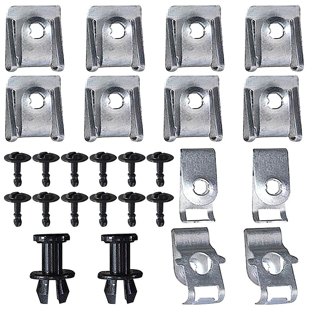 Screw Assembly Kit 26 Pieces for Audi Undercover Components