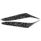 Headlight Eyebrow Eyelid Cover Set for Mazda RX-8 (2004–2008) Black