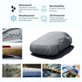 5-Layer Weatherproof Car Cover for Pontiac Solstice (2006–2009)