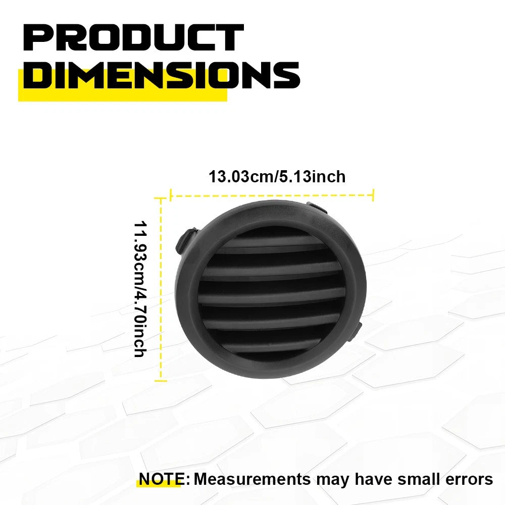 Front Left Fog Light Hole Cover Bezel for Subaru Forester (2009–2013)