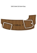 EVA Foam Teak Decking Flooring Mat for Cobalt 226 (2002)