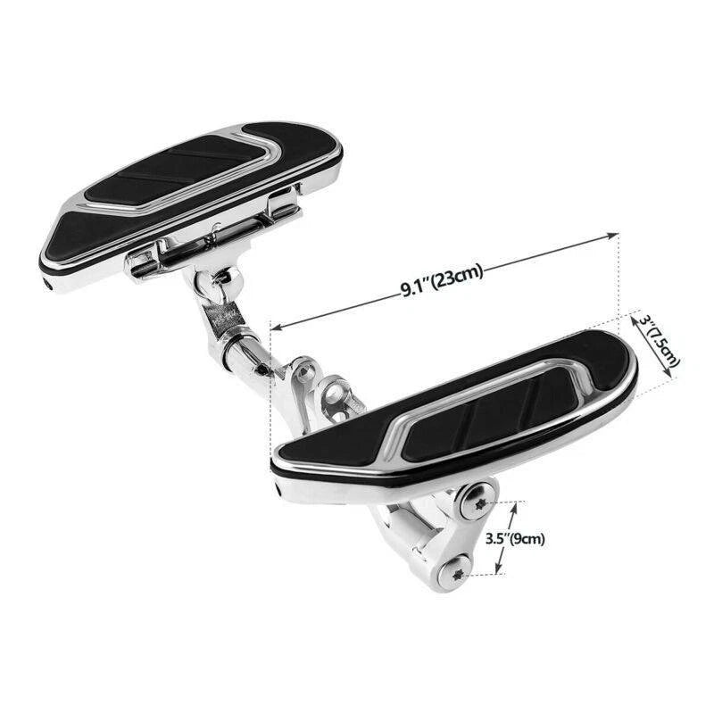 Rider Passenger Floorboard & Brake Pedal for Harley Electra Road Glide (1993–Up)